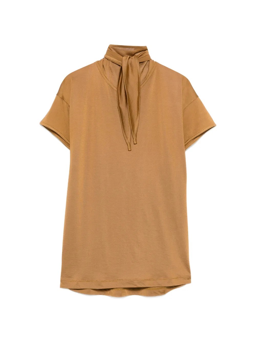 Short Sleeve Foulard Top