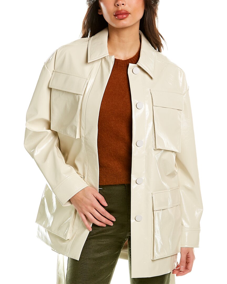 Textured Vinyl Field Jacket