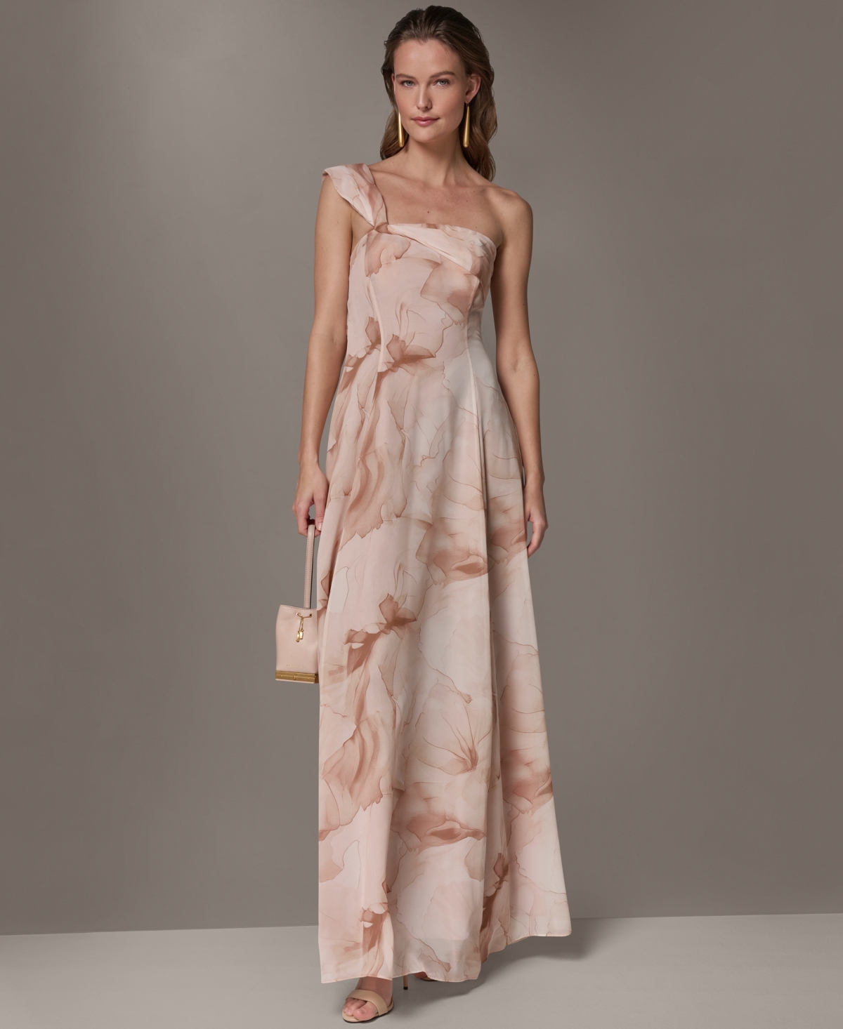 Women's One-Shoulder Ball Gown - UMBRIA MULTI