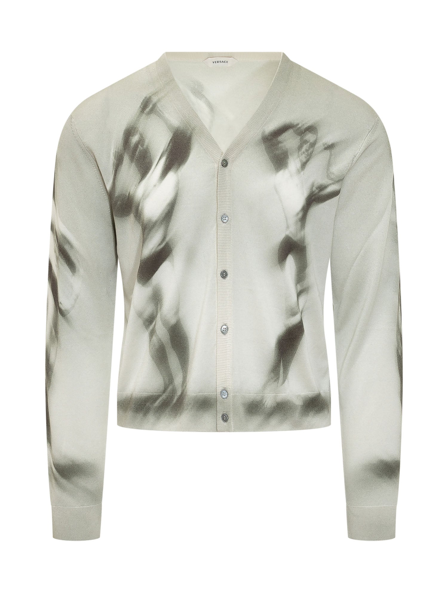Elegant Cardigan with Decorative Buttons