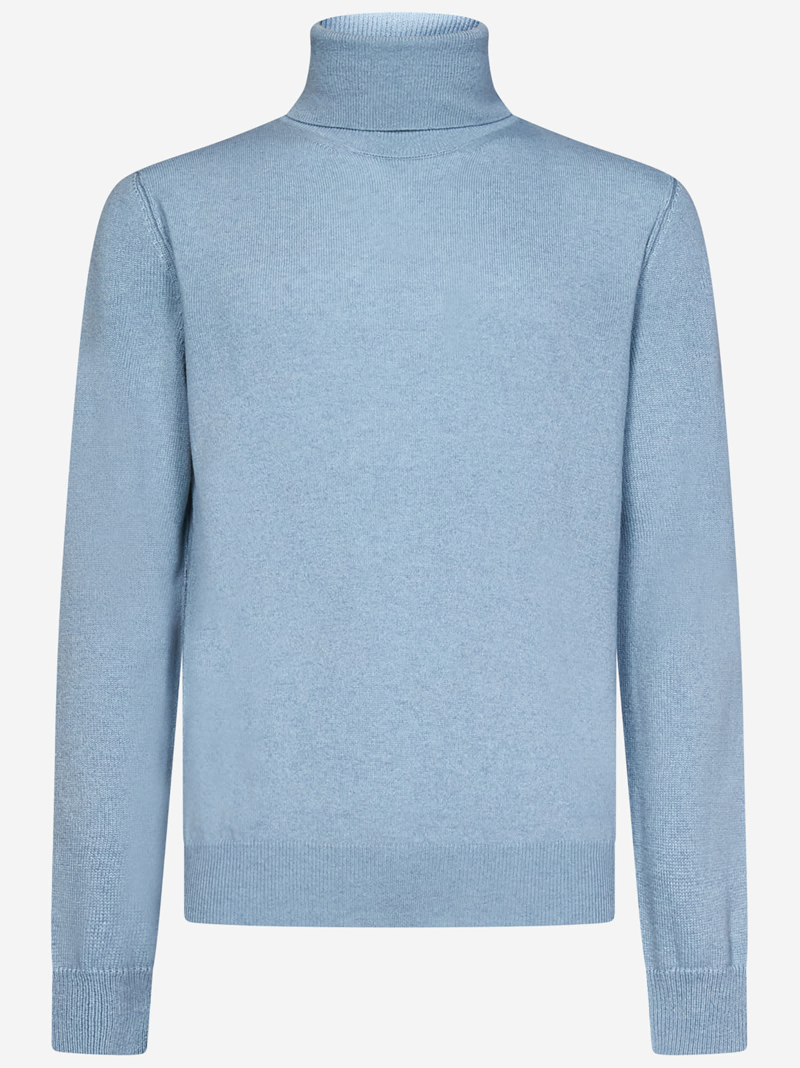 Roll-neck cashmere jumper