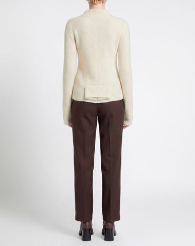 Woman Turtleneck Off white Size L Alpaca wool, Polyamide, Wool, Elastane