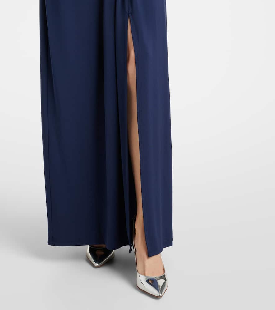 Maisie gathered maxi dress
