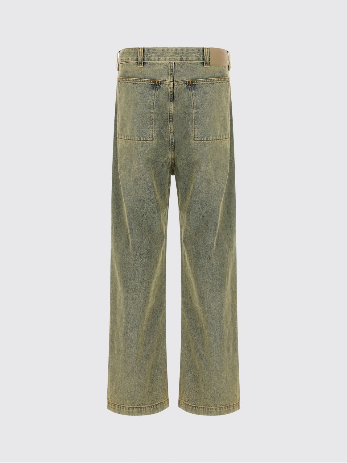 Jeans Woman color Yellow