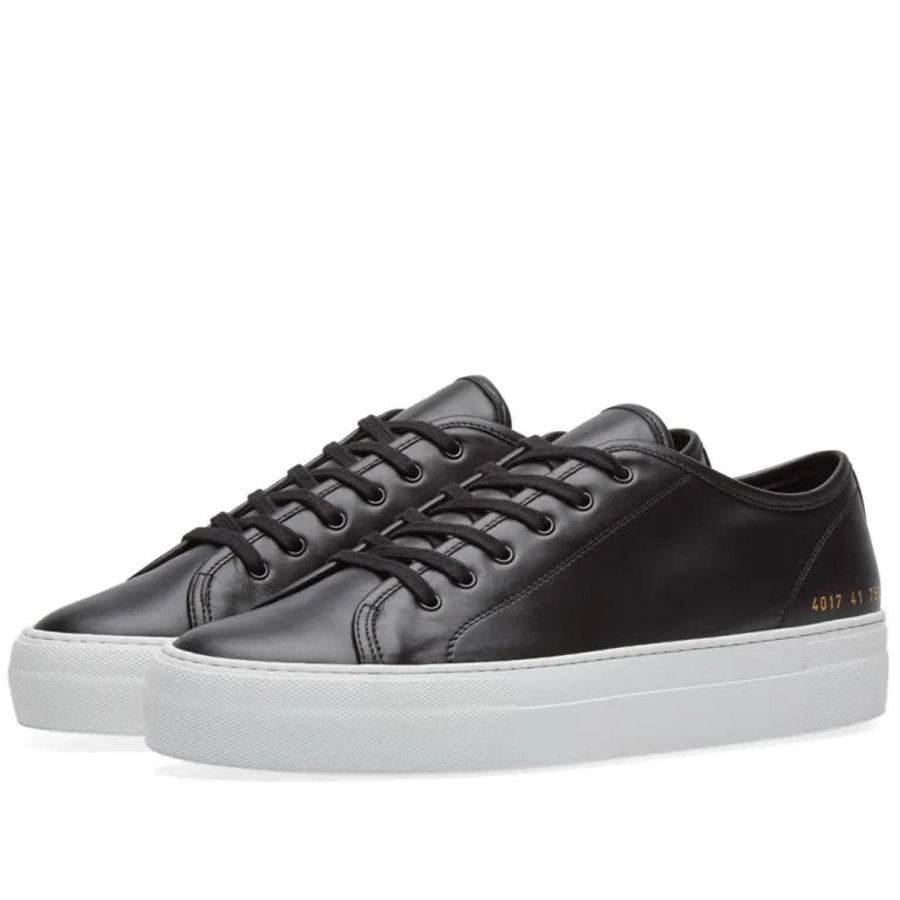 Tournament Low-Top Leather Sneakers