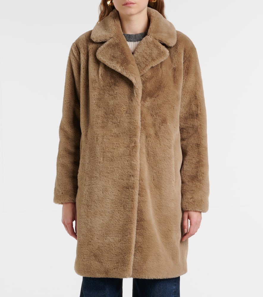 Evalyn faux fur coat