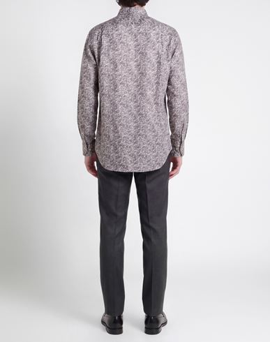 Stenströms Man Shirt Charcoal Size S Linen