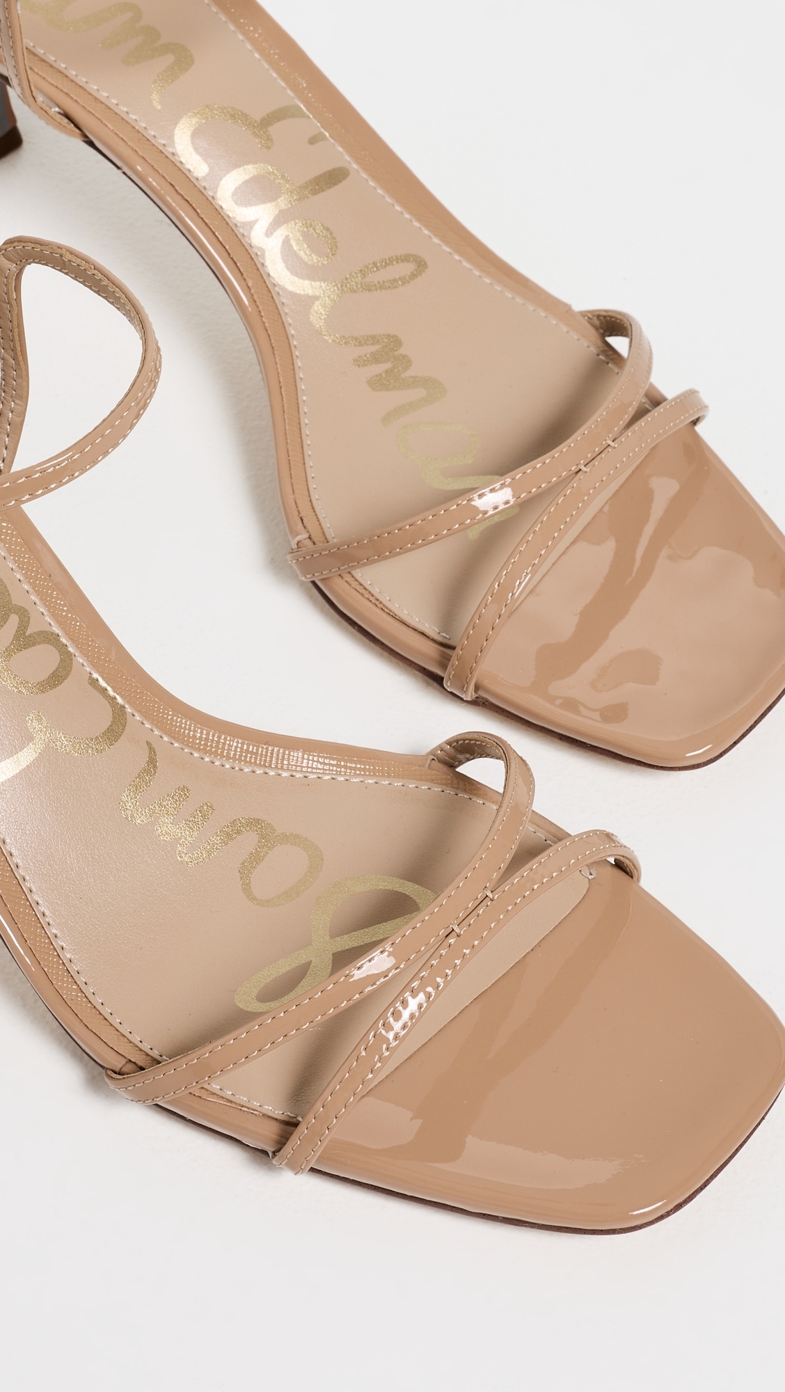 Presley Strappy Kitten Heels Sienna Tan