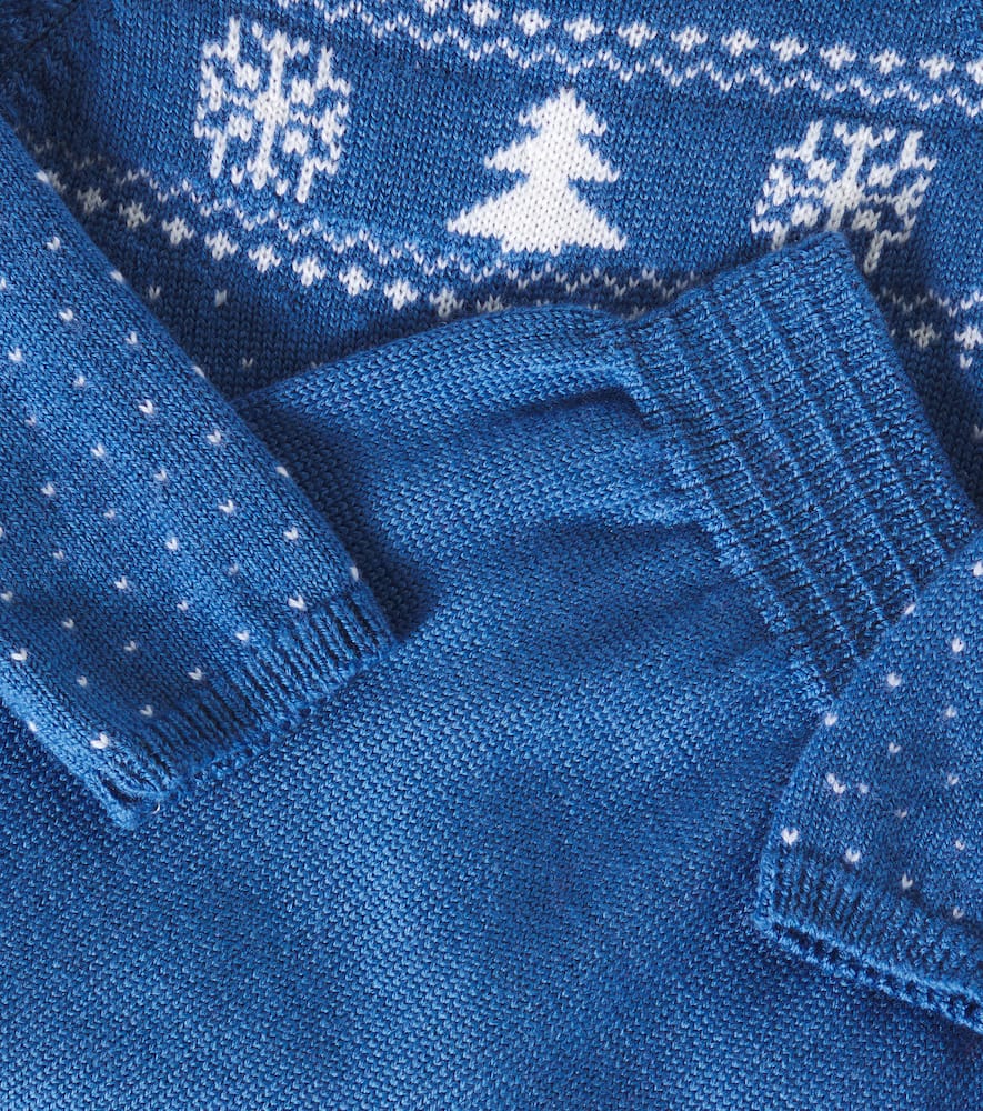 Baby Vincente wool sweater and pants set