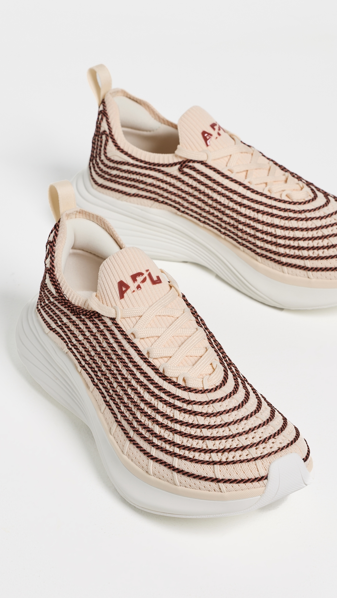 Techloom Zipline Sneakers Alabaster/Chocolate/Rust