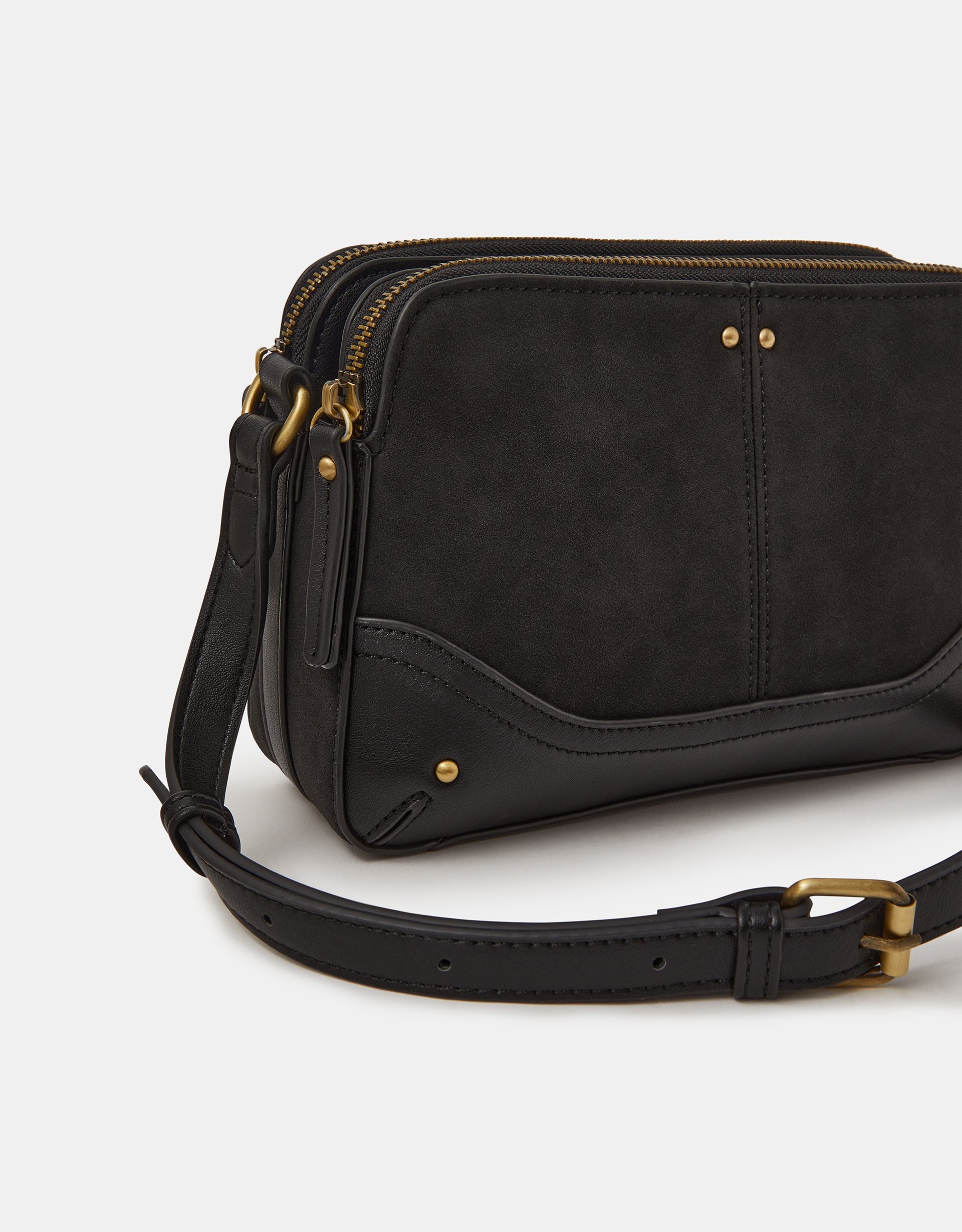 Western Crossbody Bag Black