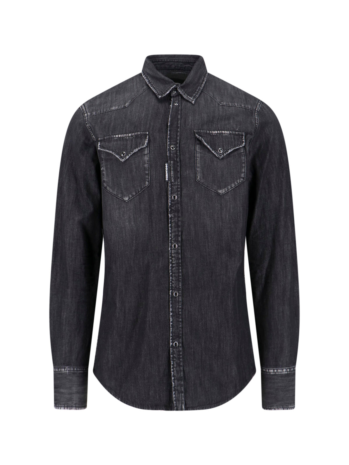 Men's 100% Cotton Button-Front Shirt
