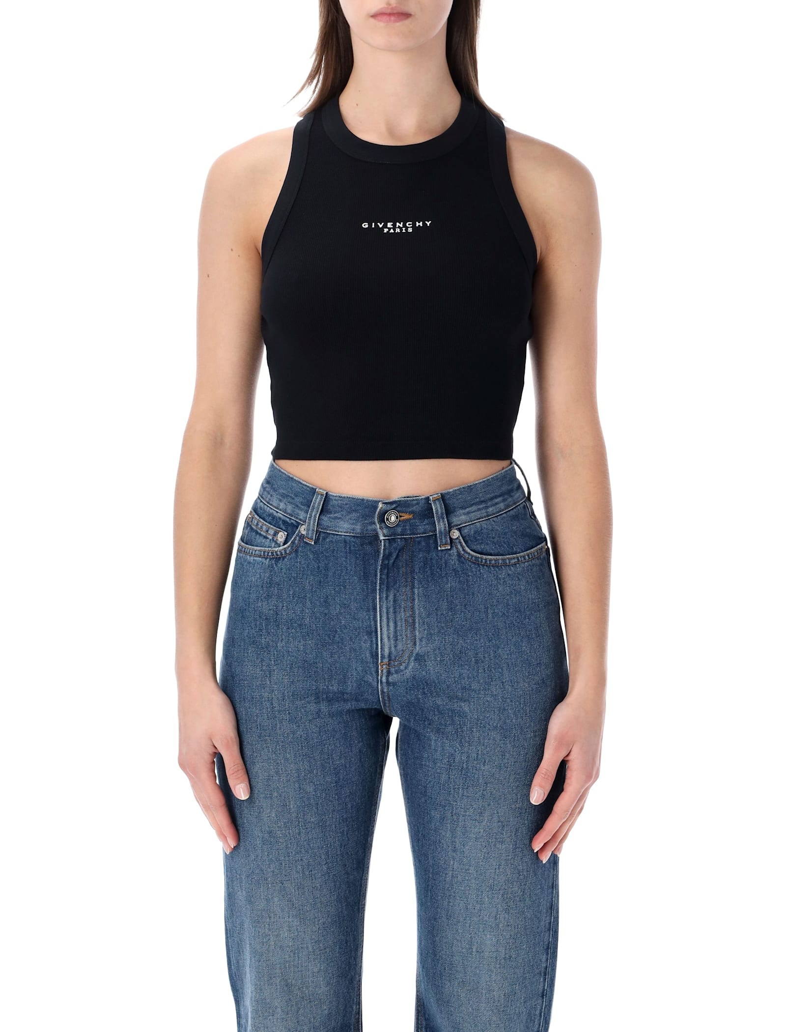 Paris Cropped Tank Top