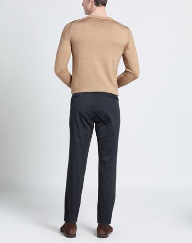 Man Pants Navy Size 28 Cotton, Elastane