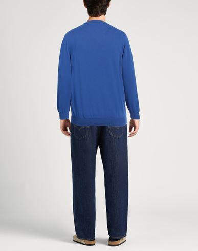 Harmont & Blaine Man Sweater Bright blue Size L Cotton