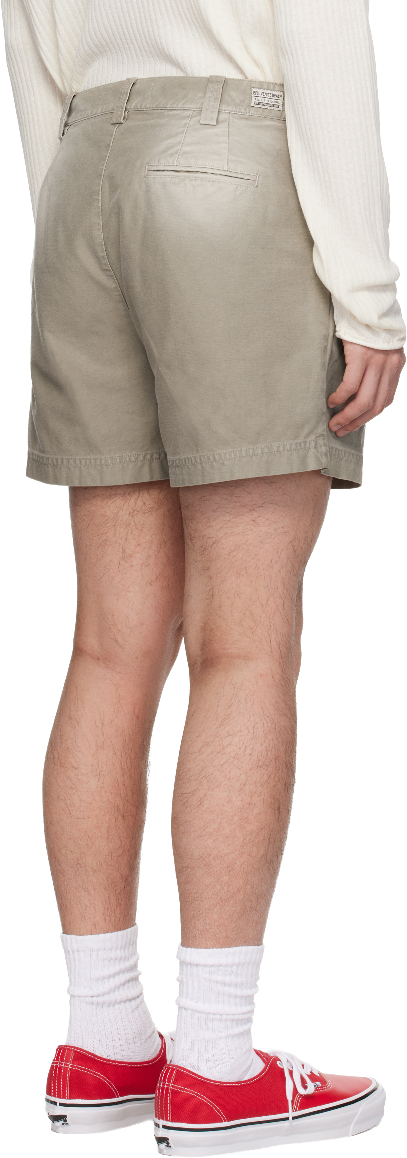 Taupe Short Woven Shorts