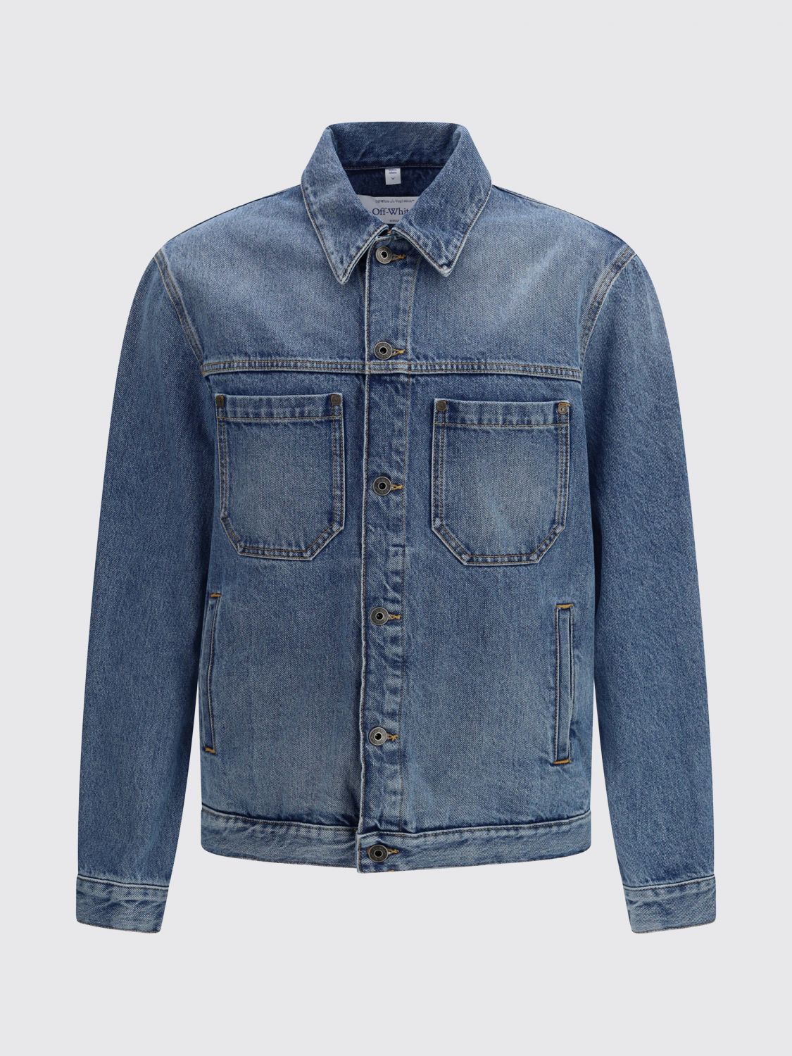 Jacket Men color Gnawed Blue