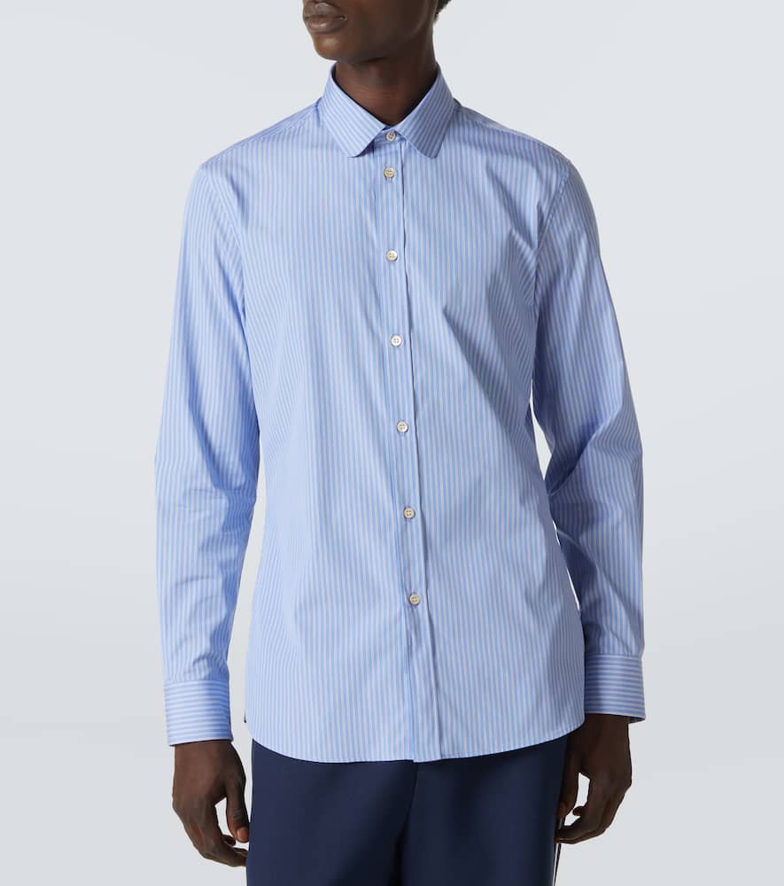 Striped cotton shirt