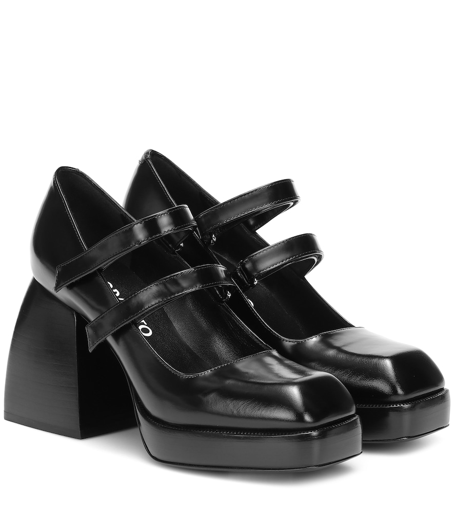Bulla Babies leather pumps