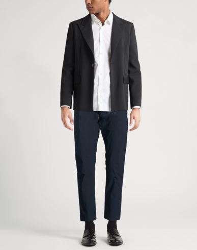 Man Pants Midnight blue Size 40 Cotton, Polyamide, Elastane