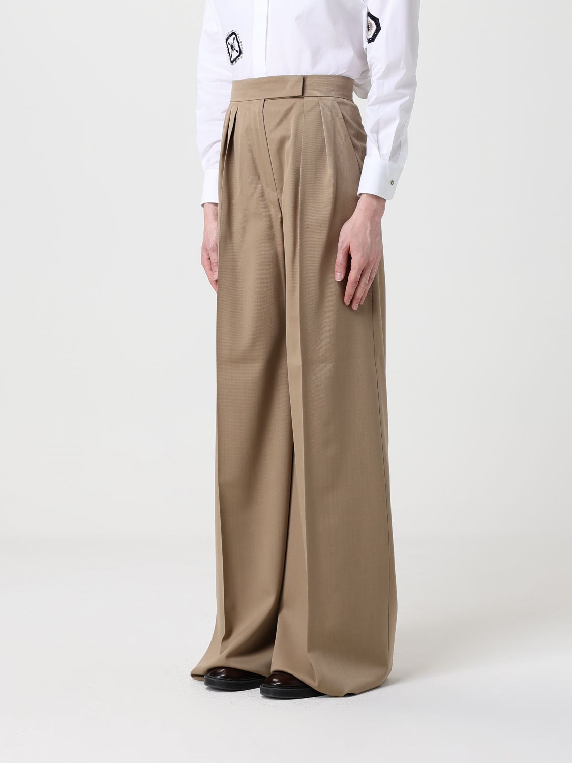 Pants Woman color Hazel