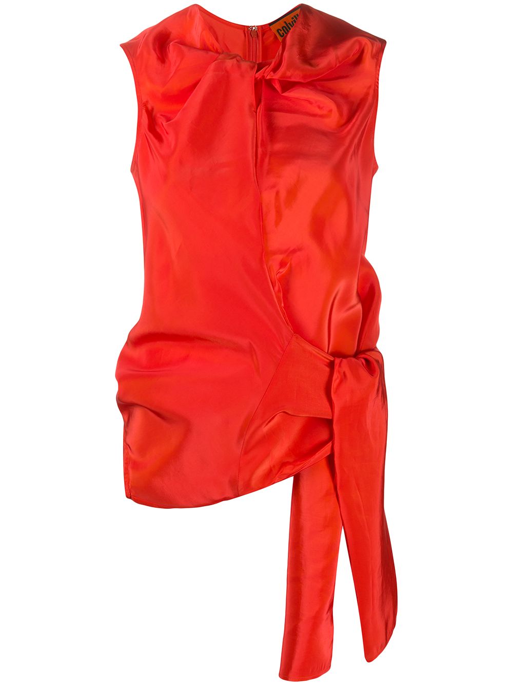 Tie waist blouse - Orange