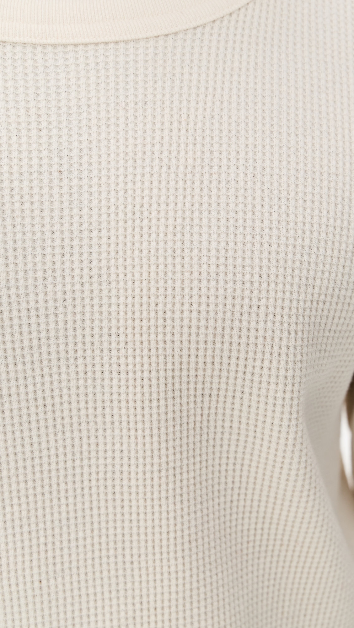 Thermal Long Sleeve Shirt Cream