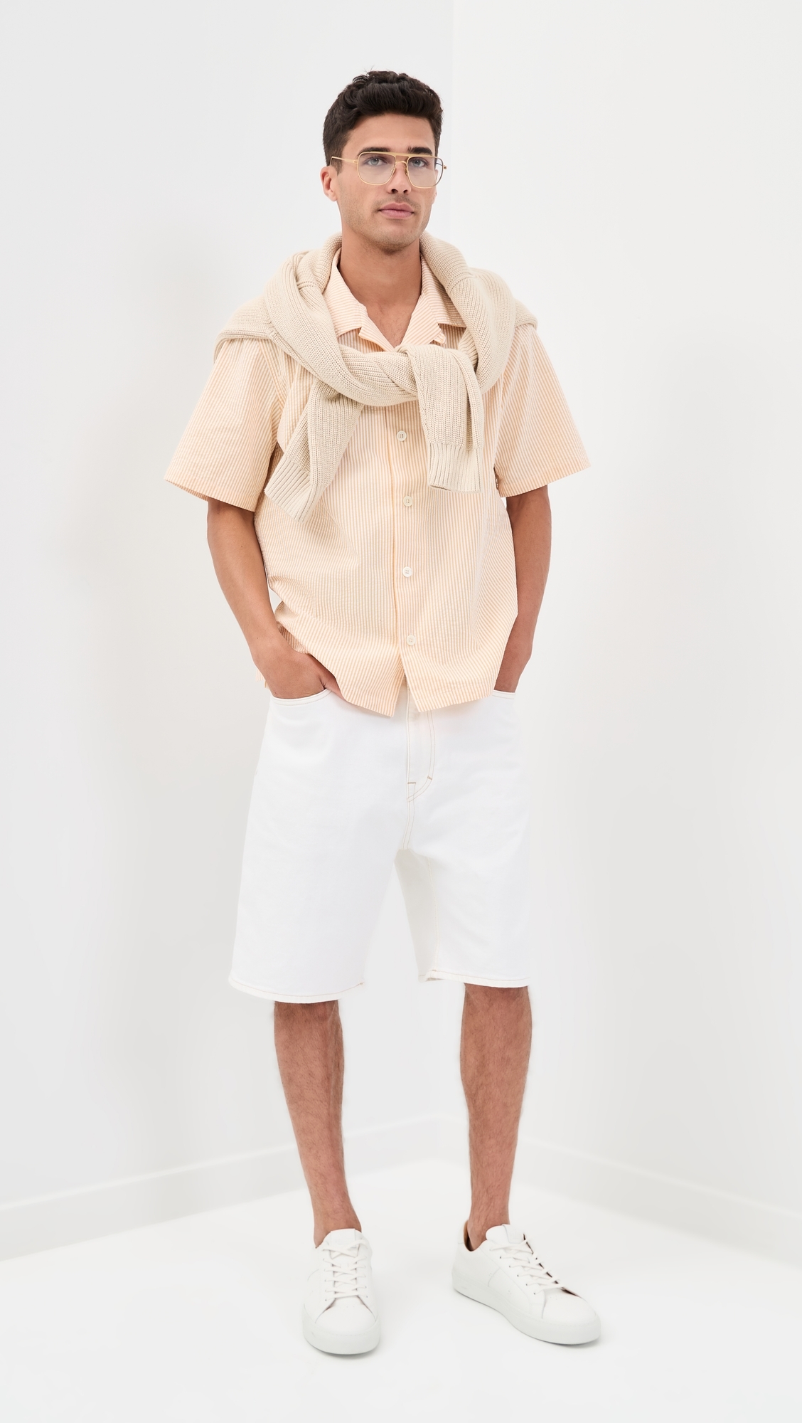 Seersucker Striped Cocktail D'amore Shirt Better In The Sun