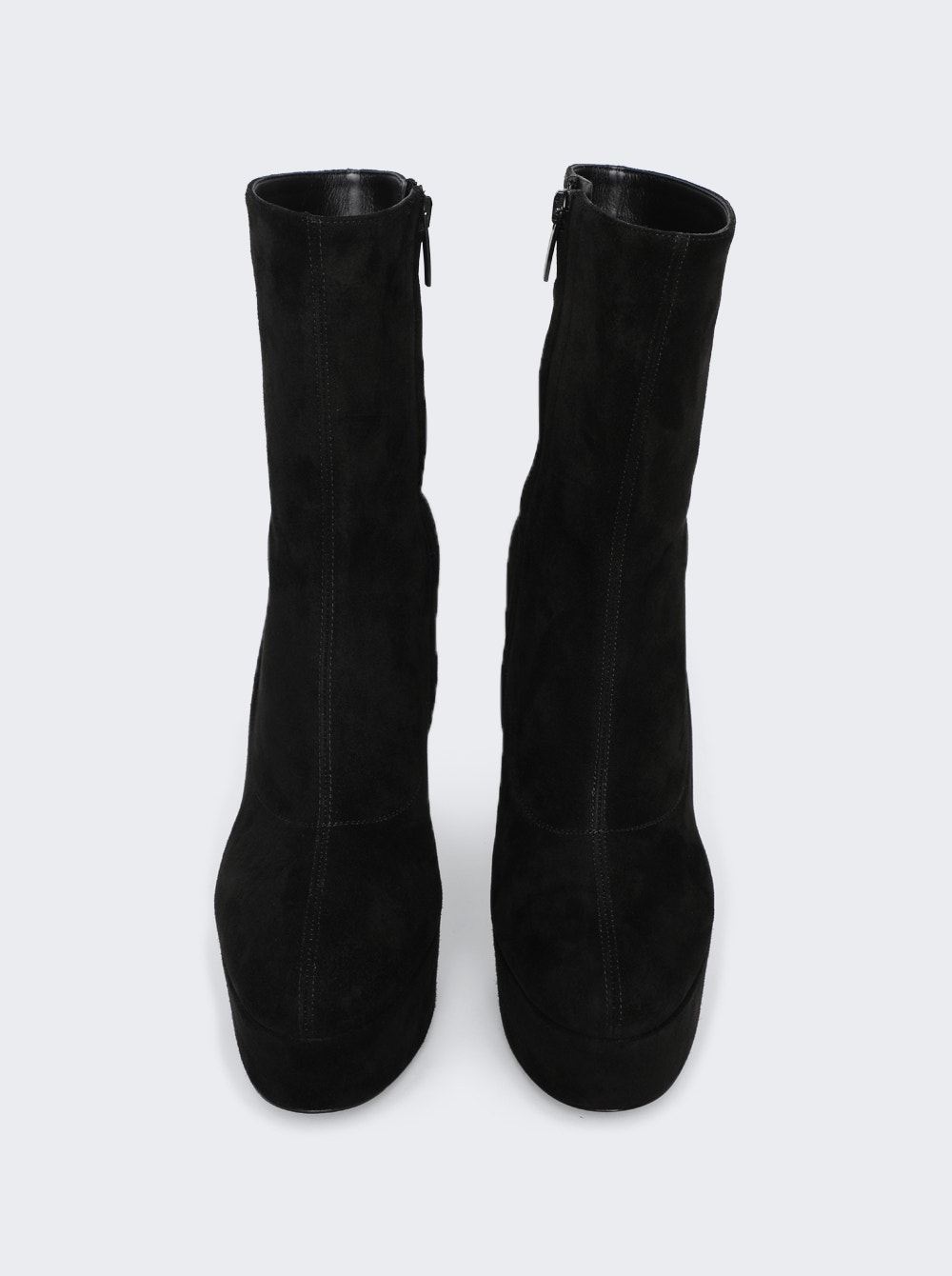Riccam 120mm platform boots - Black
