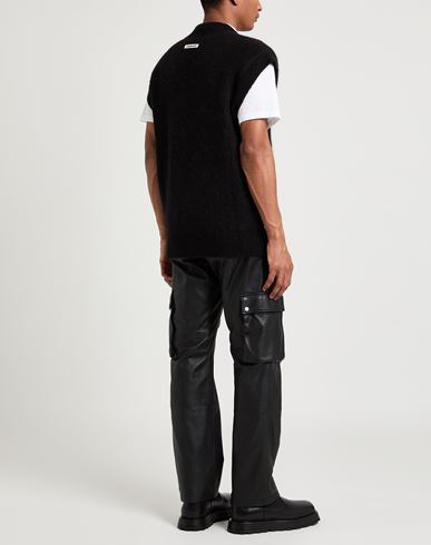 Man Sweater Black Size M Polyacrylic, Mohair wool, Polyamide