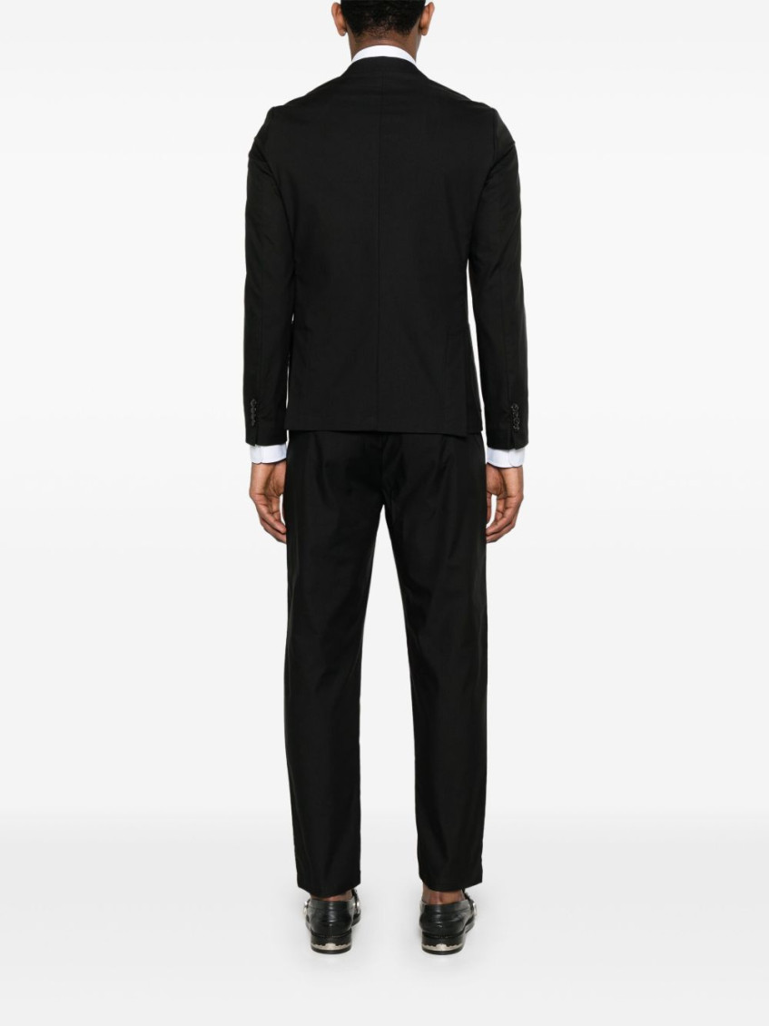 Black Single Breasted Suit