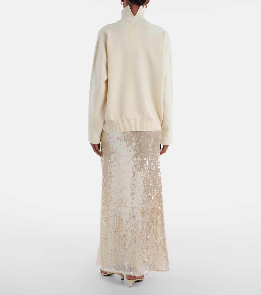Linnie sequined maxi skirt