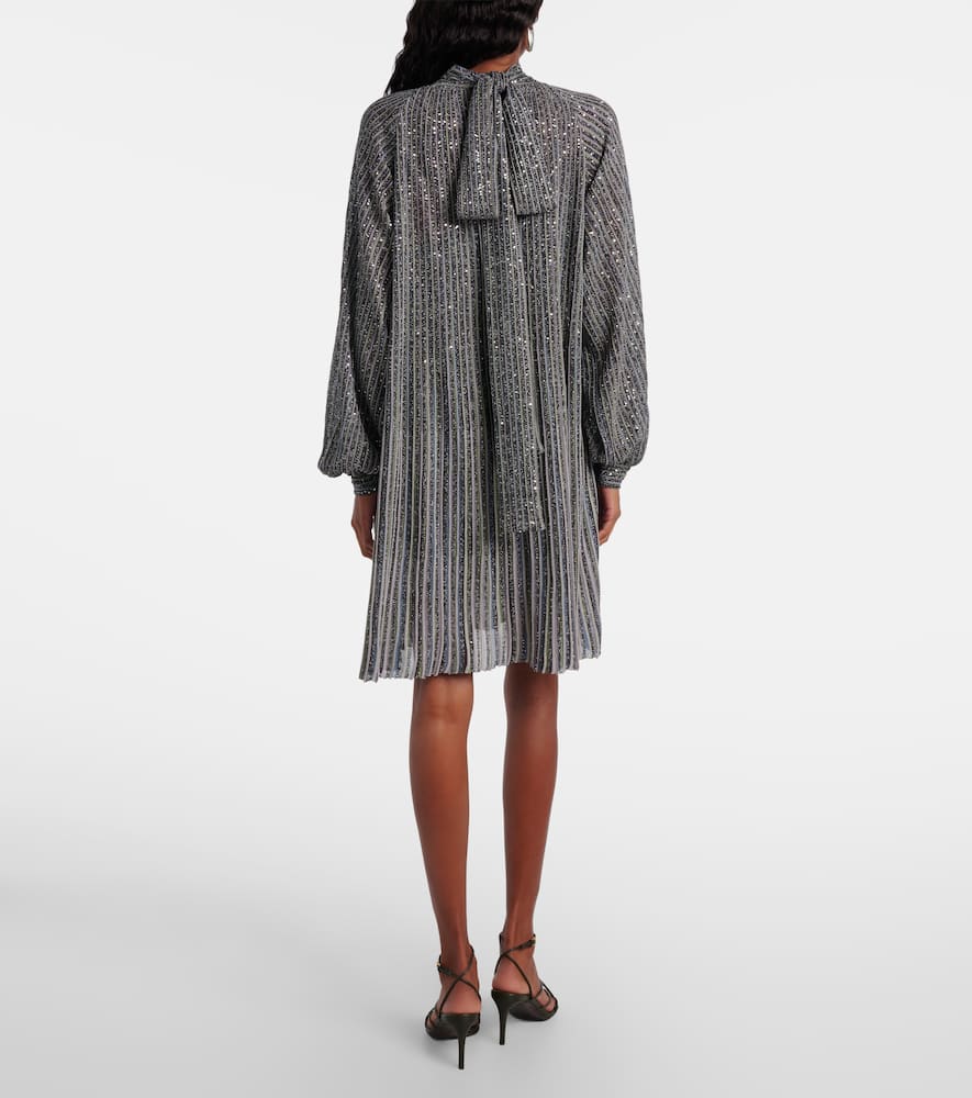 Lamé minidress