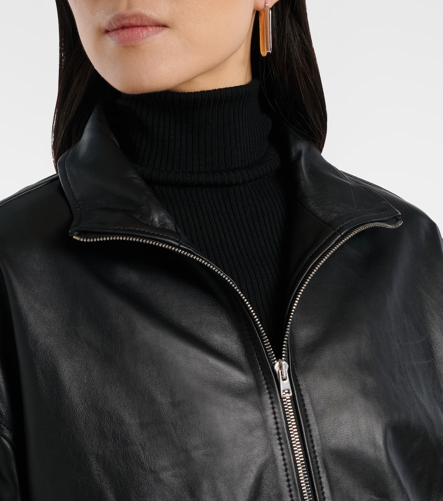 Leather jacket