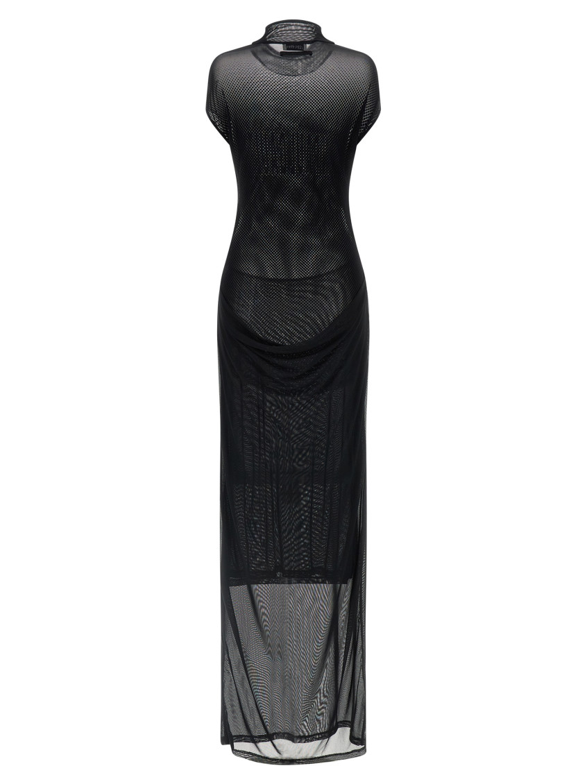 Flocked Dress