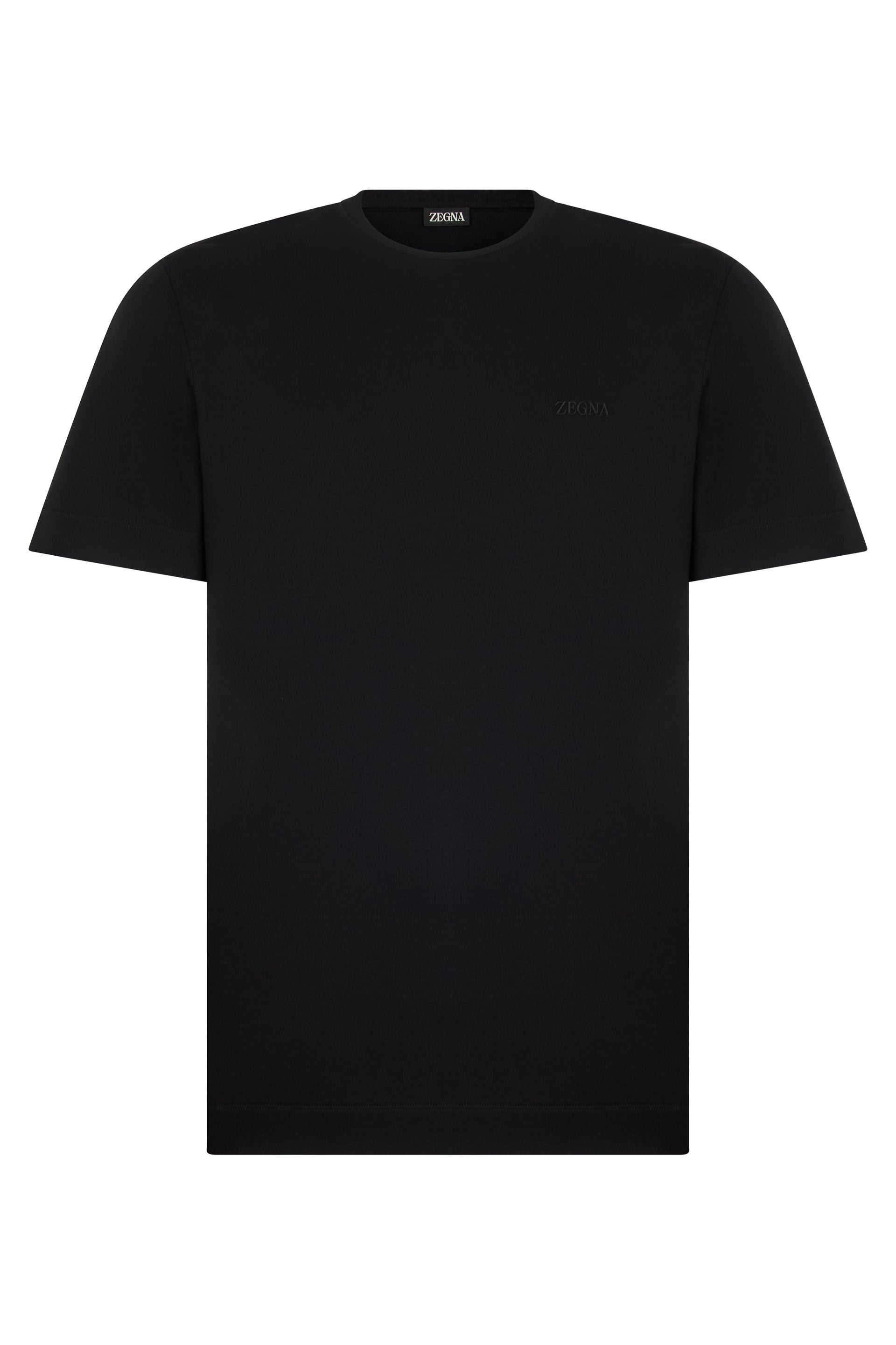 Cotton T-Shirt — Black