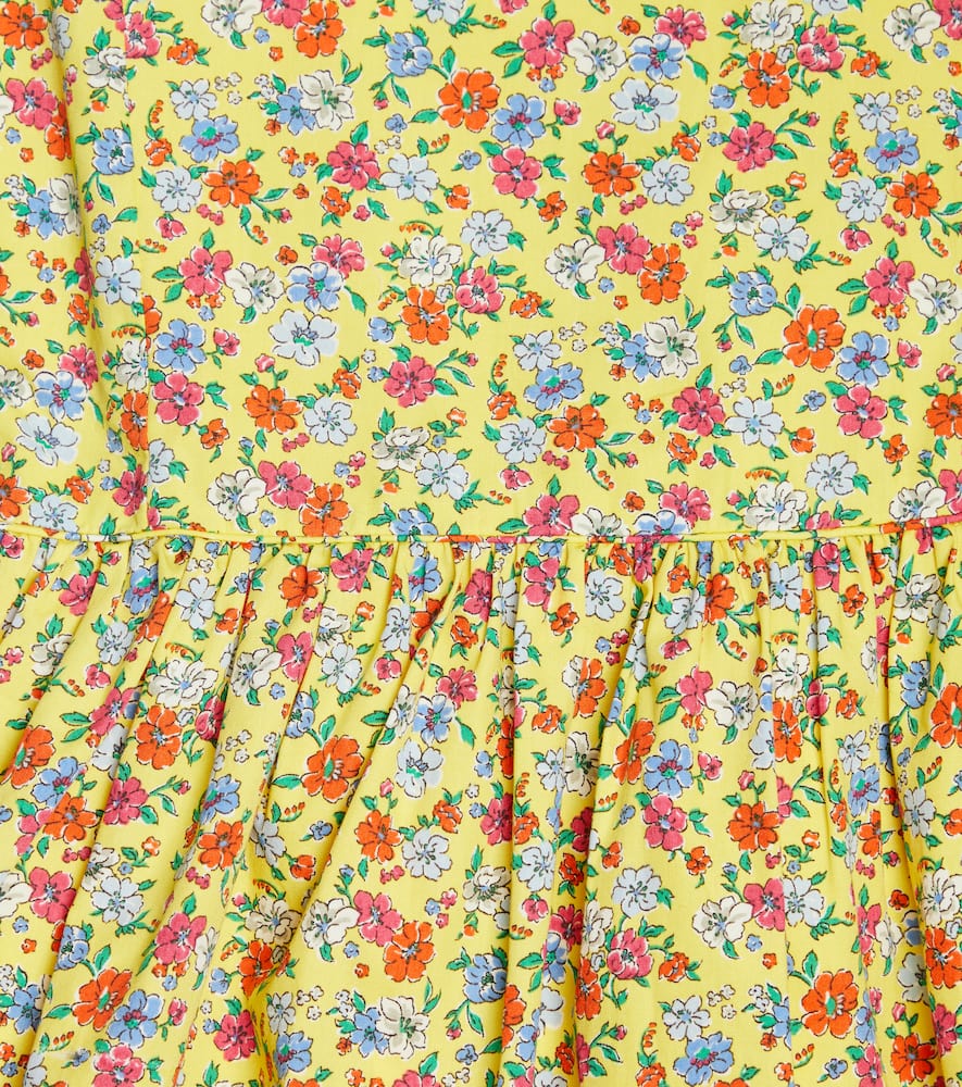 Floral cotton dress