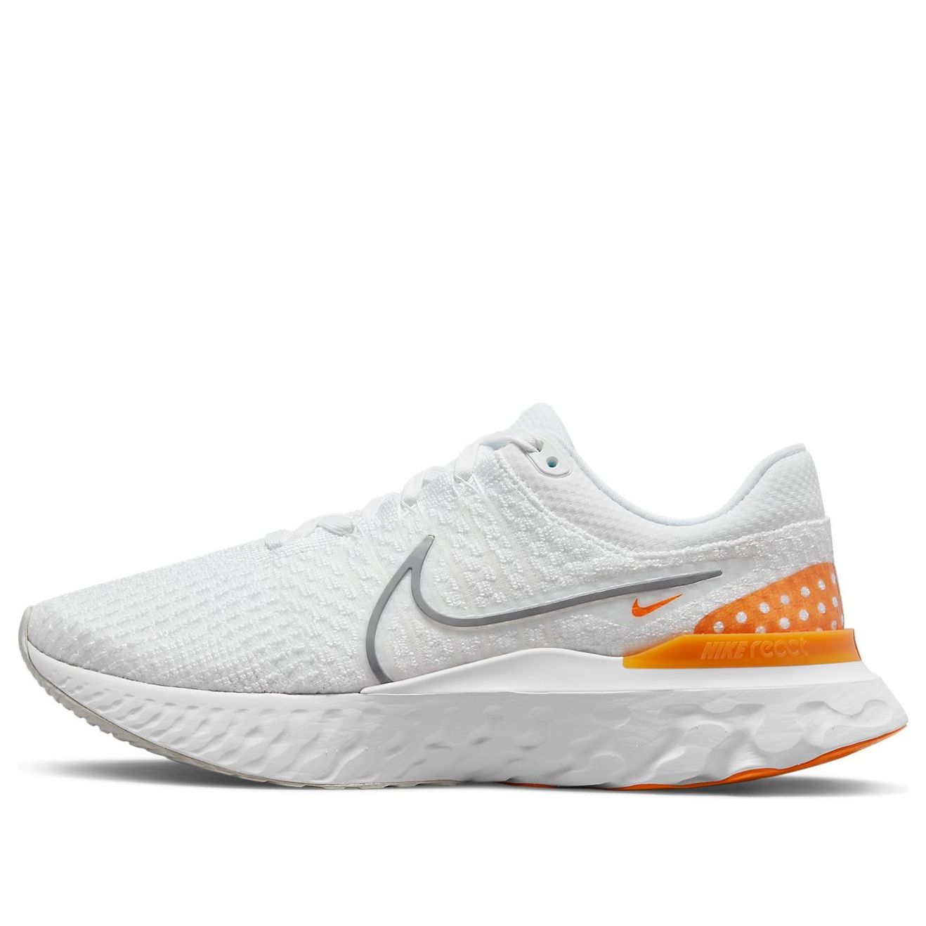 React Infinity Run Flyknit 3 'White Kumquat'