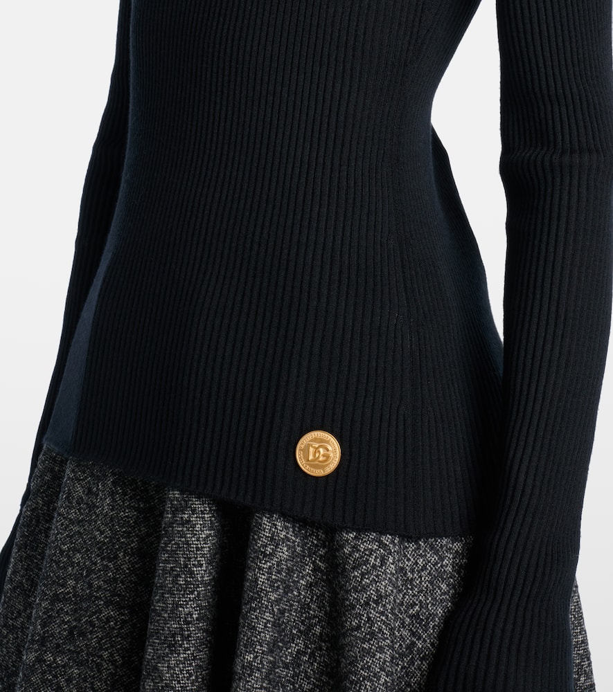 Cashmere polo sweater