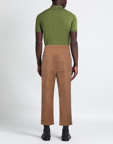Man Pants Brown Size 30 Cotton, Elastane