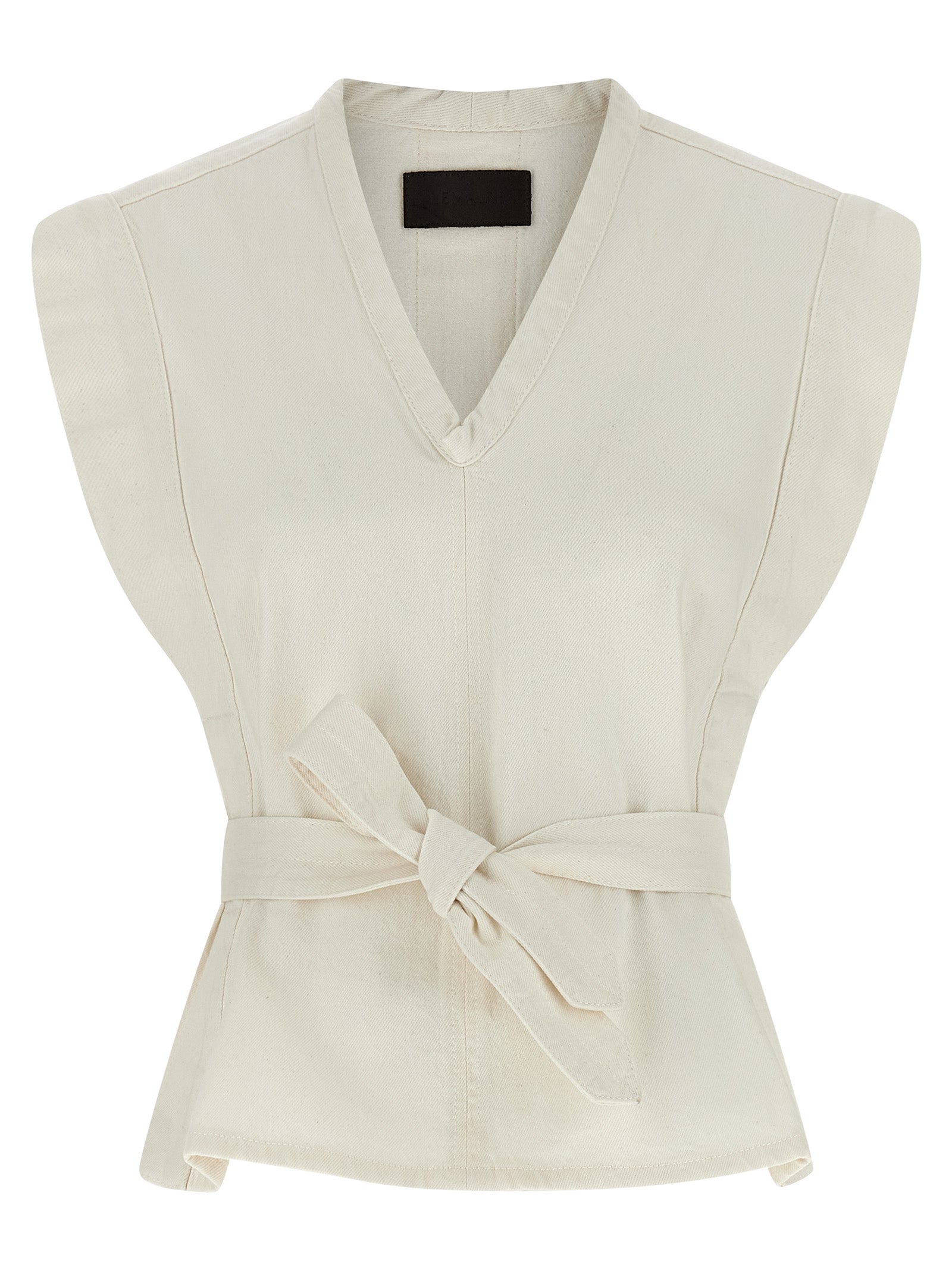 Cotton Vest — White