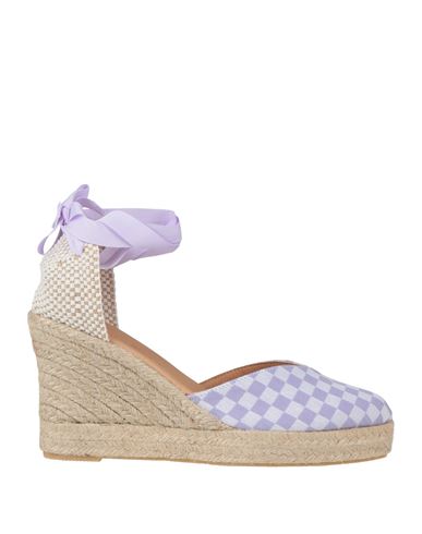 Woman Espadrilles Lilac Size 9 Textile fibers