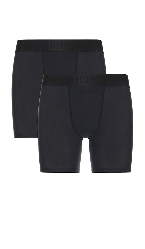 Rhone C.O.R. 6 Boxer Brief in Navy. - XL/1X also in S, XXL/2X