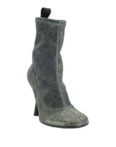Kallistè Woman Ankle boots Blue Size 8 Textile fibers
