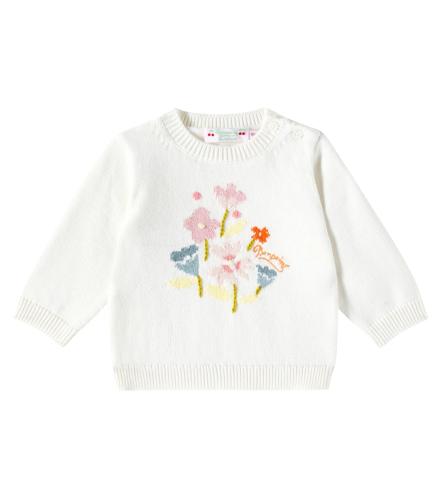Bonpoint Baby Almire cotton and cashmere sweater