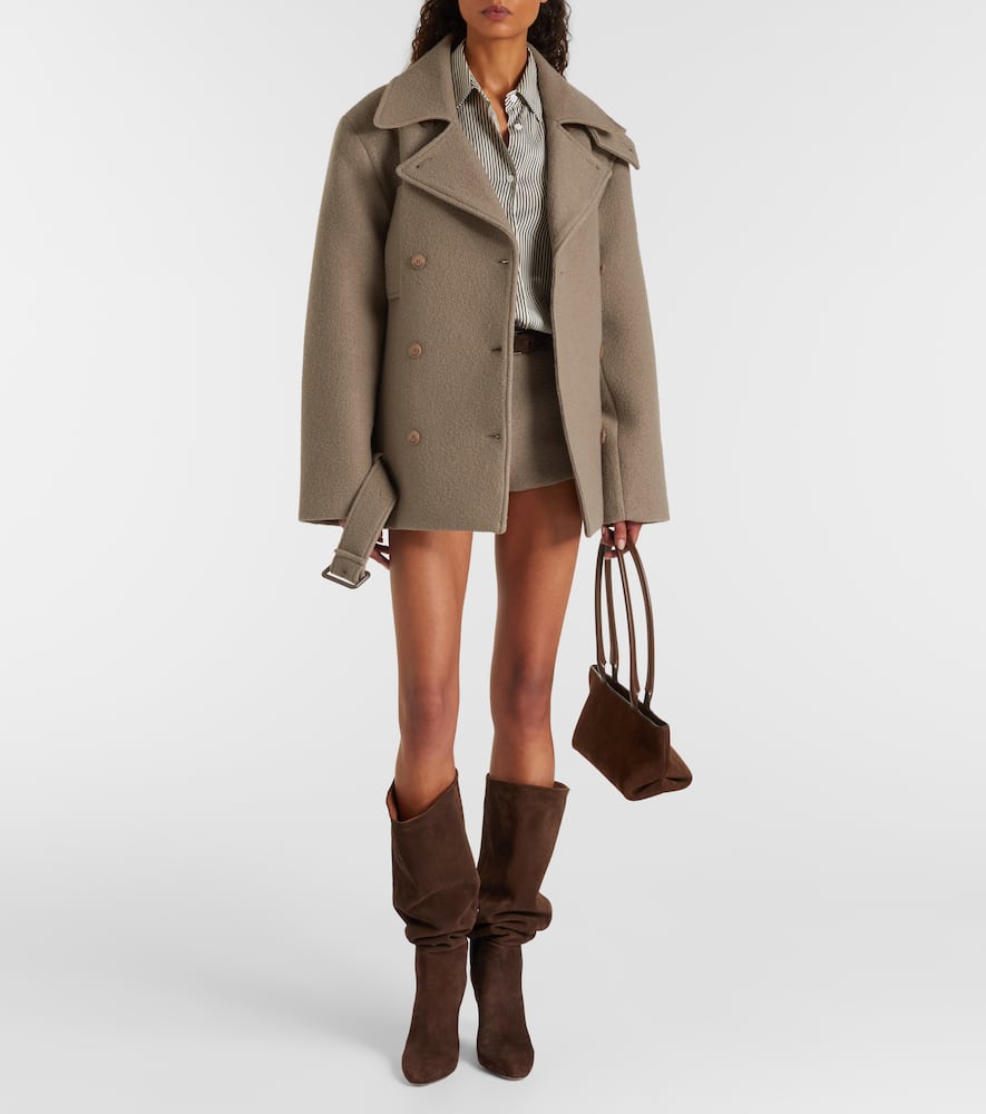 Vail virgin wool shorts