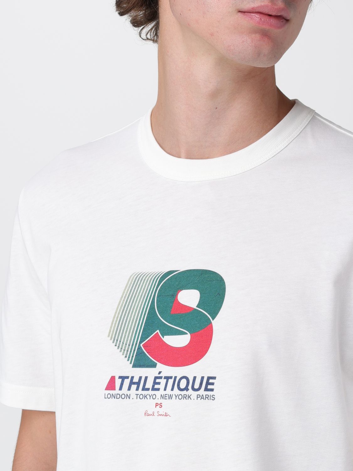 T-Shirt Men color White