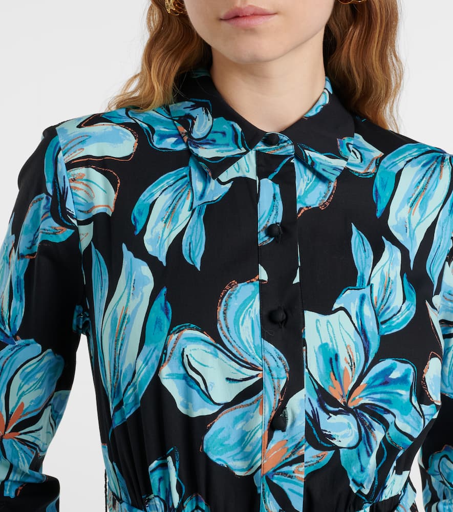 Blaine floral cotton maxi dress