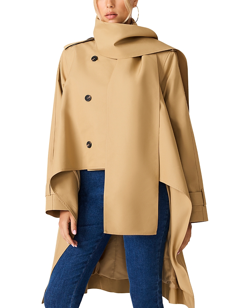 Caspian High Low Double Breasted Jacket