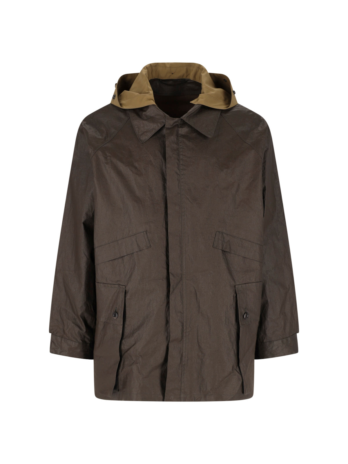 Men's Linen Blend Utility Jacket